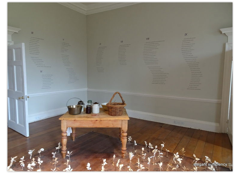 National Trust Croome Plumlines Exhibition